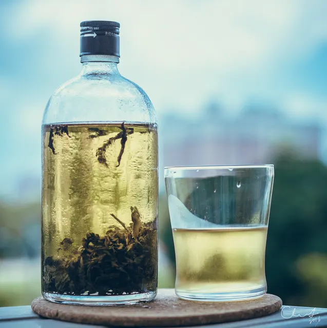 Té de infusión en frío.