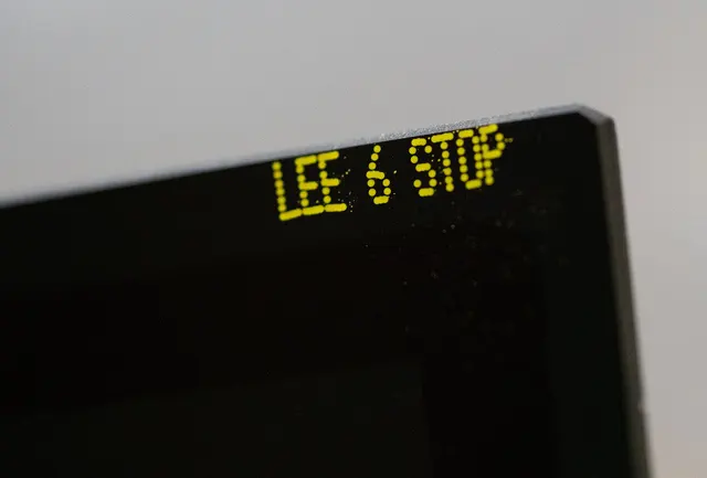 Filtro quadrato LEE Little Stopper da sei stop.