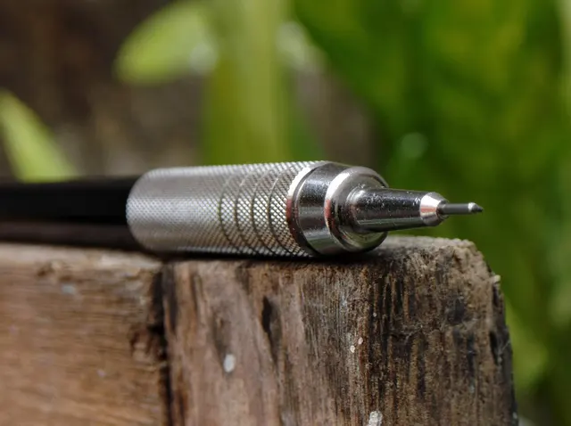 Impugnatura e punta di un Pentel GraphGear 500