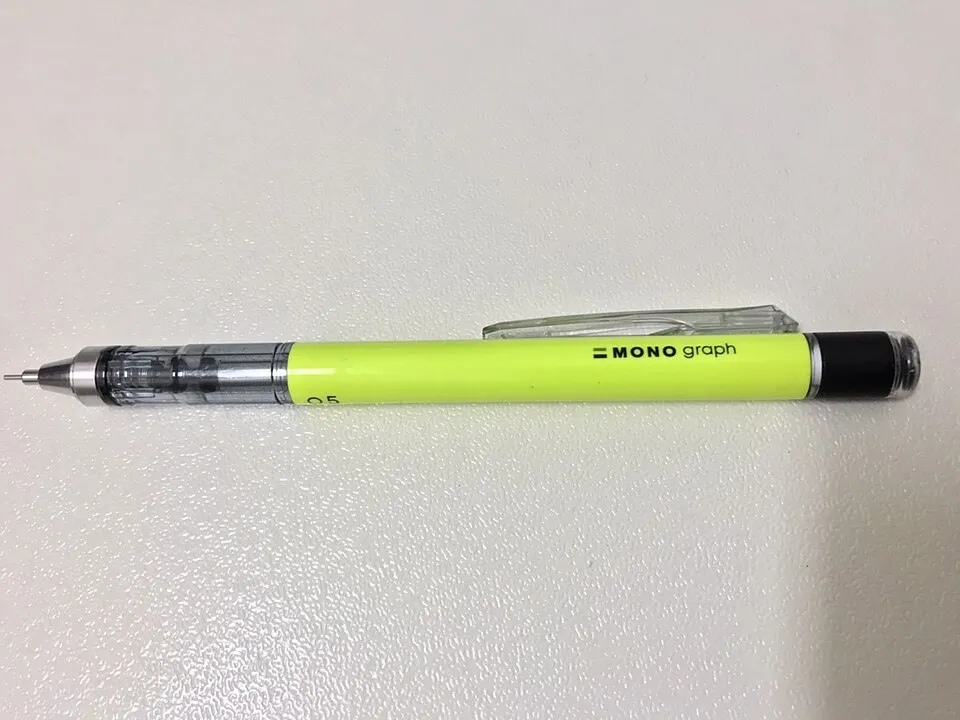 Portamine Tombow MONO graph giallo neon