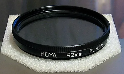 Filtro polarizzatore circolare Hoya PL-CIR da 52 millimetri