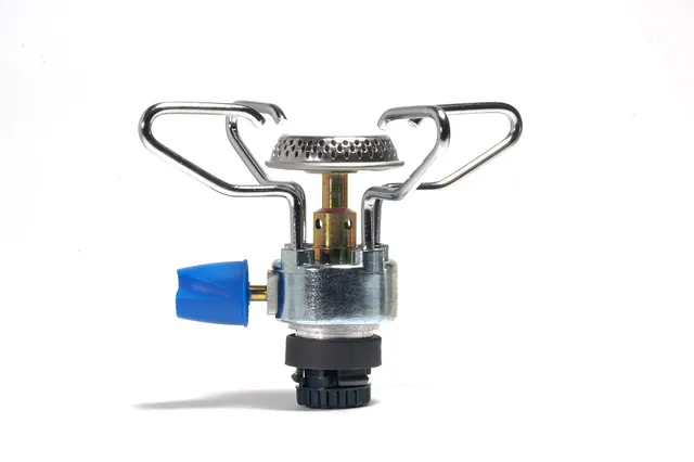 Bruciatore Campingaz Bleuet MicroPlus con supporti aperti