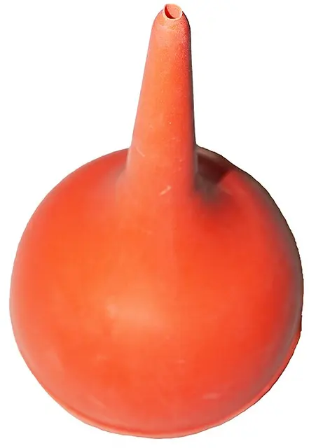Orange blåsbälg för kamerarengöring