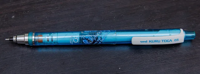 uni Kuru Toga mit 0,5-mm-Mine.